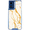 Cracked Marble Moto G 5G (2024) Clear Case